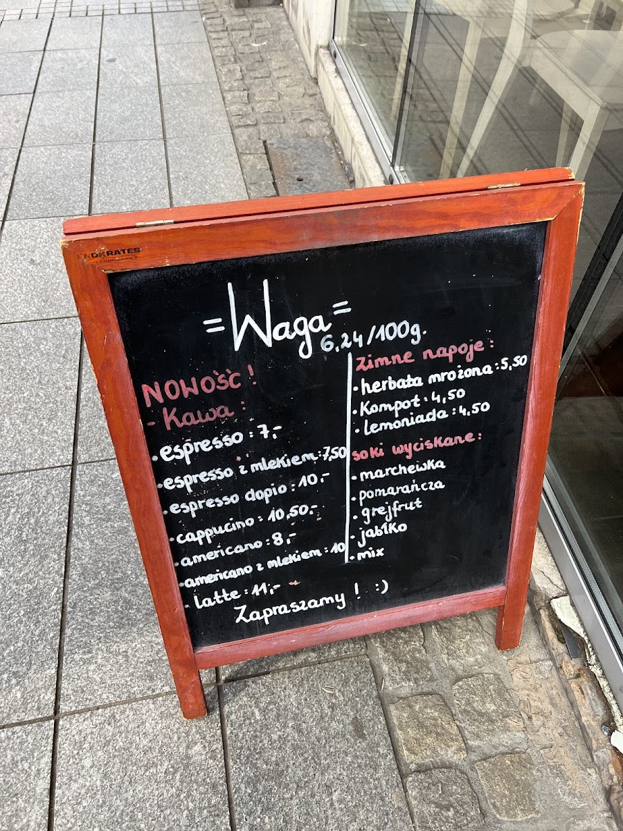 Menu Waga Zwyciestwa 6-1