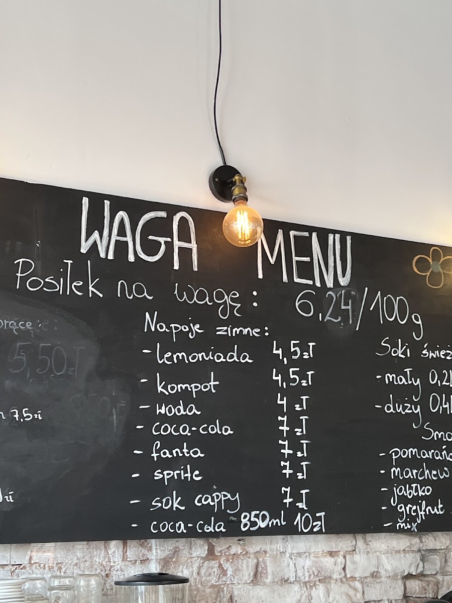 Menu Waga Zwyciestwa 6-3